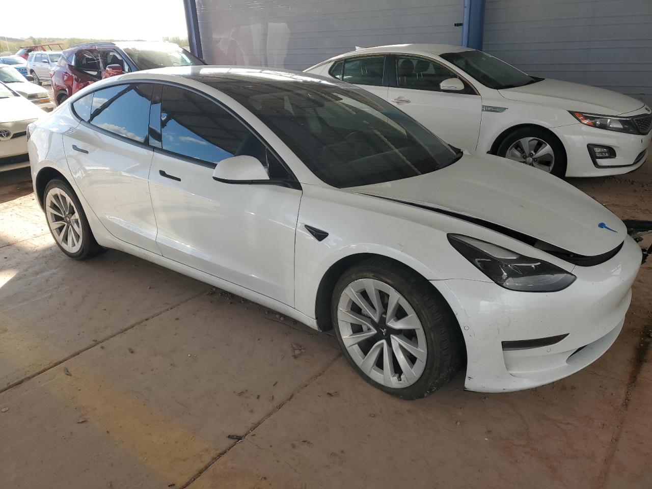 2022 TESLA MODEL 3  VIN:5YJ3E1EB7NF296285