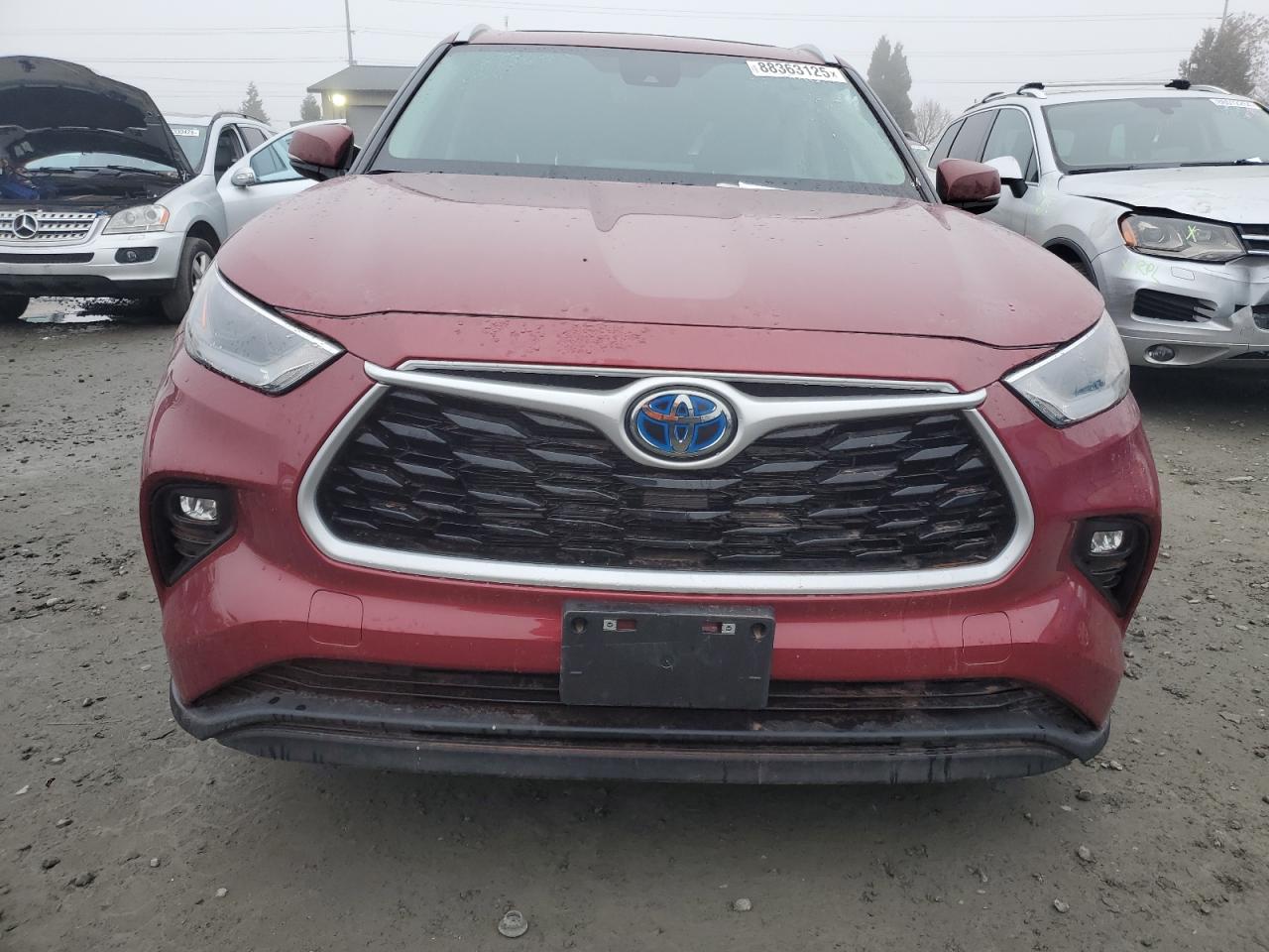2023 TOYOTA HIGHLANDER HYBRID XLE VIN:5TDKBRCH3PS124991