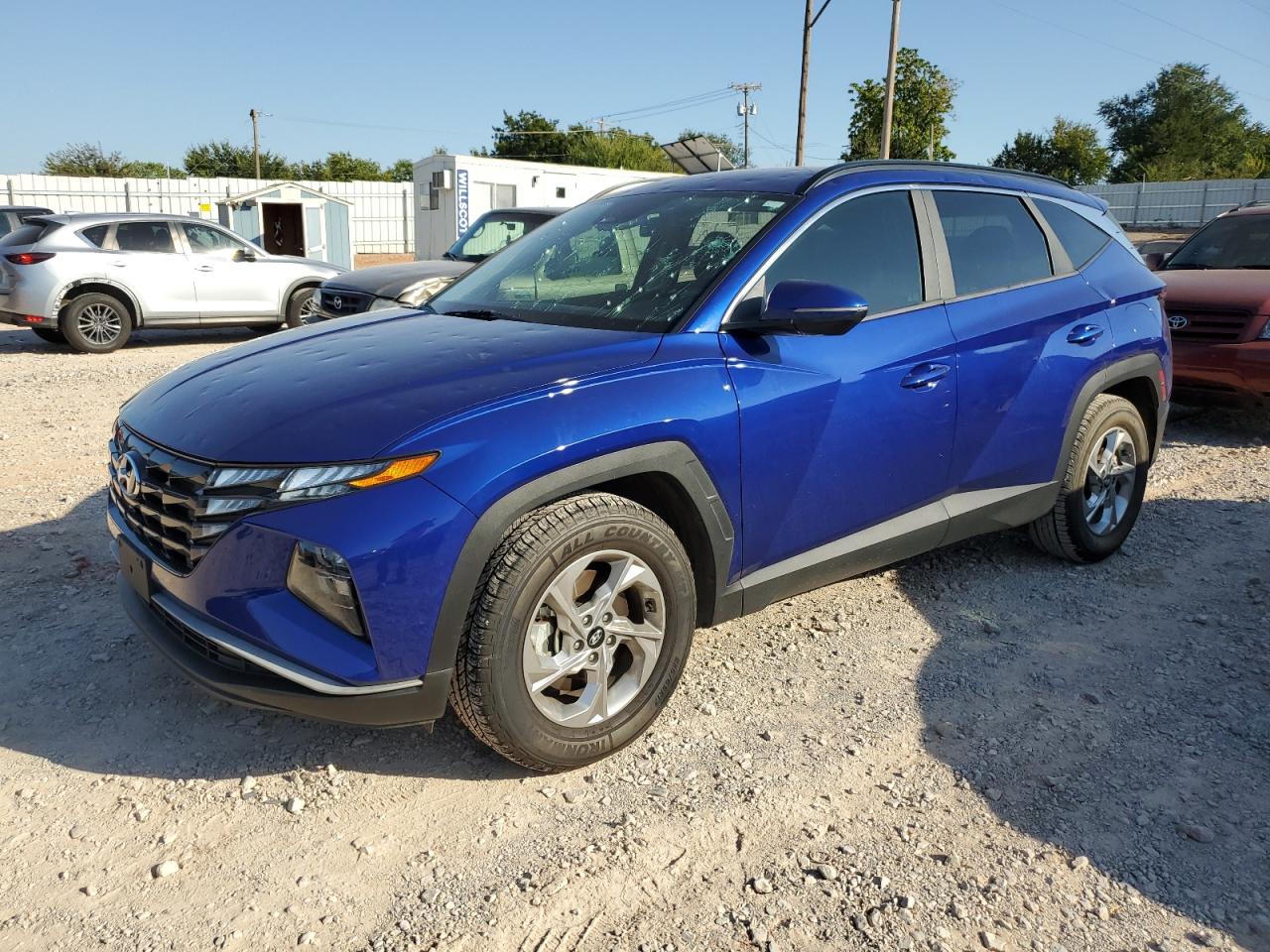 2022 HYUNDAI TUCSON SEL VIN:5NMJB3AE8NH005304