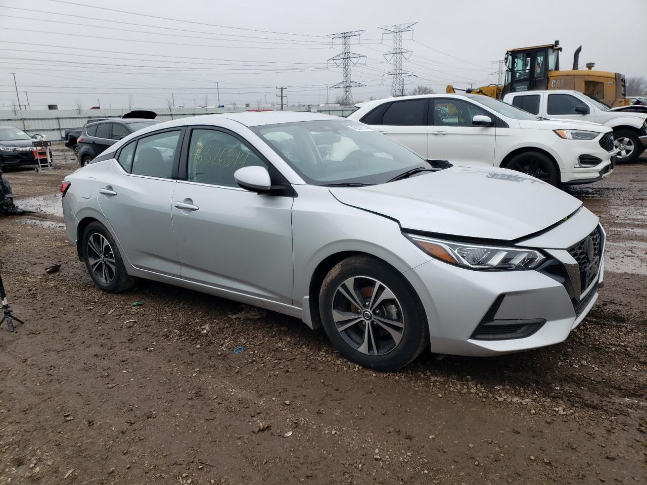 2022 NISSAN SENTRA SV VIN:3N1AB8CV5NY244988