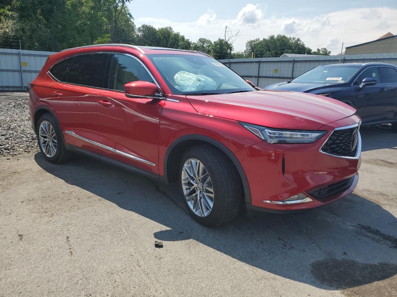 2022 ACURA MDX ADVANCE VIN:5J8YE1H89NL022350