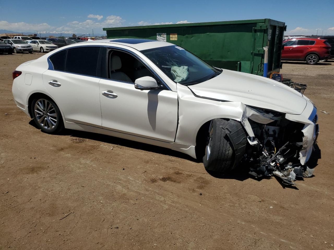 2022 INFINITI Q50 LUXE VIN:JN1EV7BR2NM340751