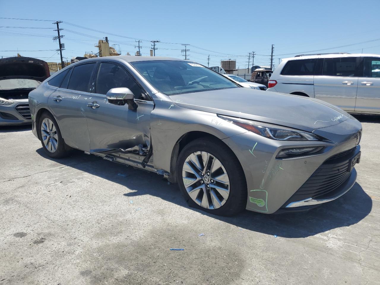 2023 TOYOTA MIRAI XLE VIN:JTDAAAAA0PA008604