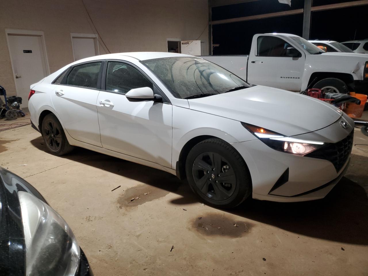 2022 HYUNDAI ELANTRA BLUE VIN:KMHLM4AJXNU031168