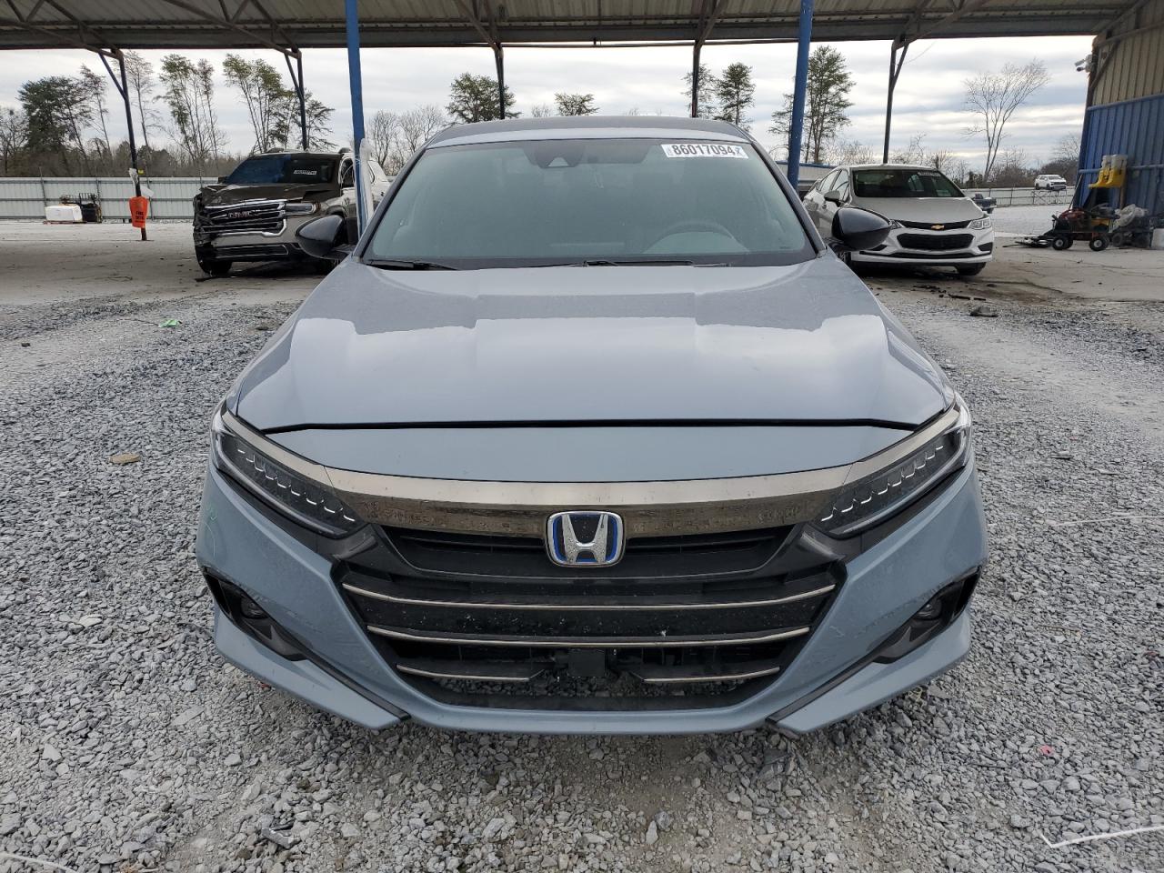 2022 HONDA ACCORD HYBRID SPORT VIN:1HGCV3F20NA021815