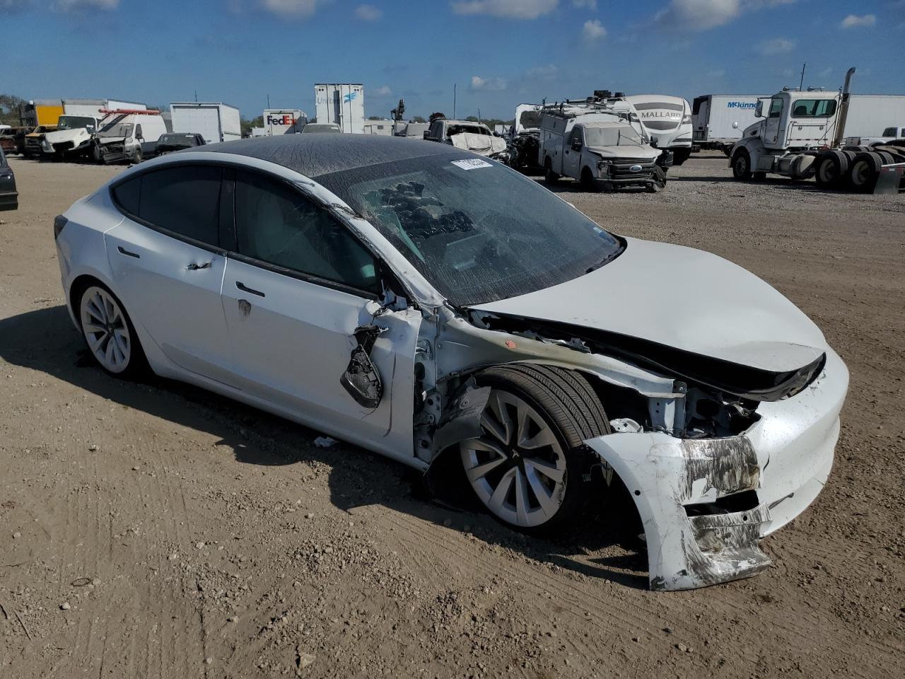 2022 TESLA MODEL 3  VIN:5YJ3E1EB6NF254318