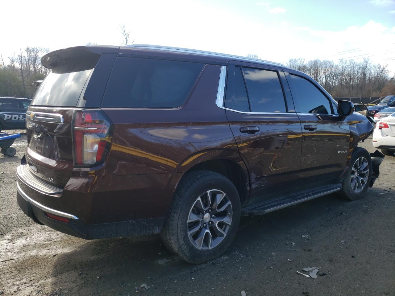 2023 CHEVROLET TAHOE K1500 LT VIN:1GNSKNKD0PR196907