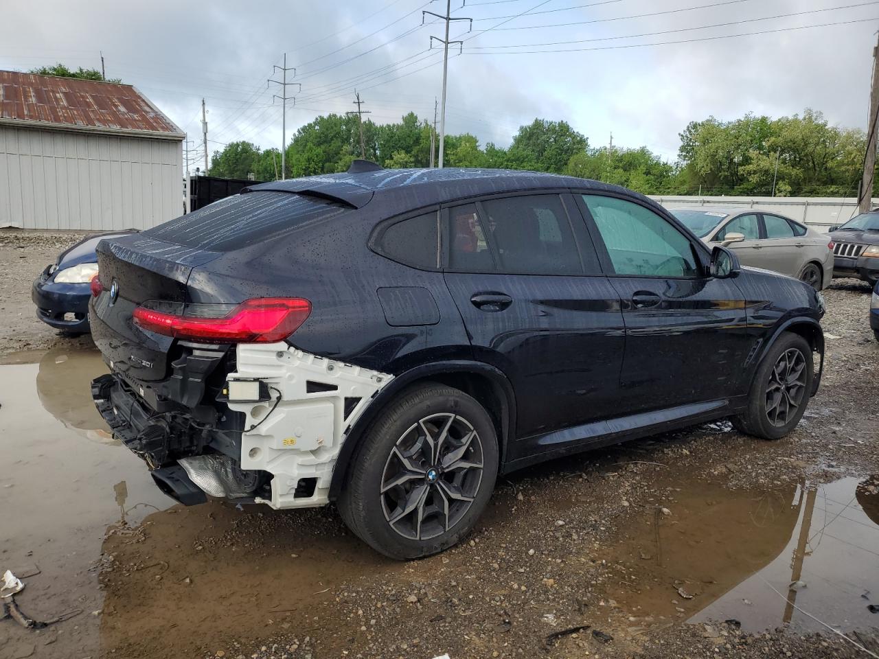 2022 BMW X4 XDRIVE30I VIN:5UX33DT07N9J72129