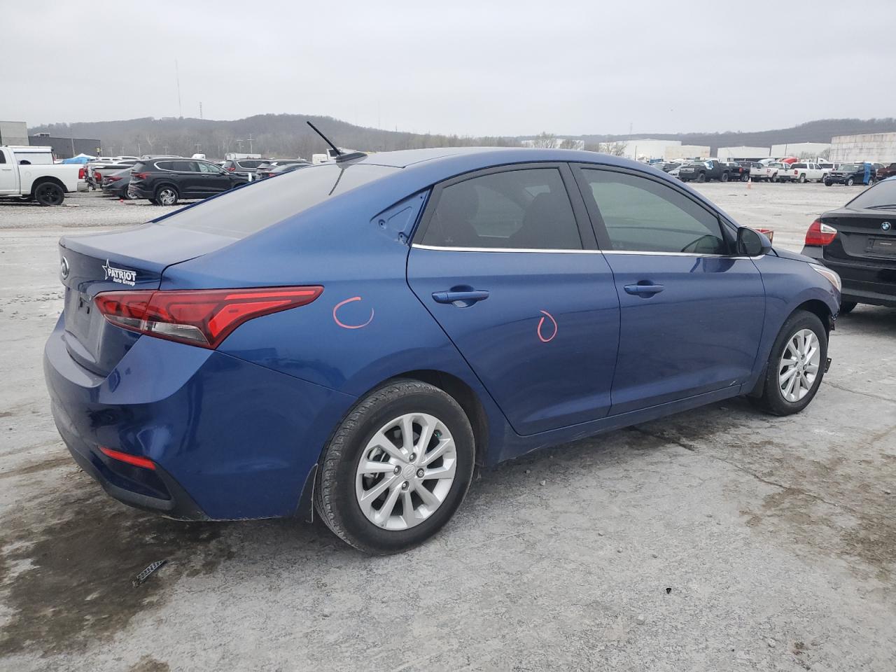 2022 HYUNDAI ACCENT SE VIN:3KPC24A68NE166198