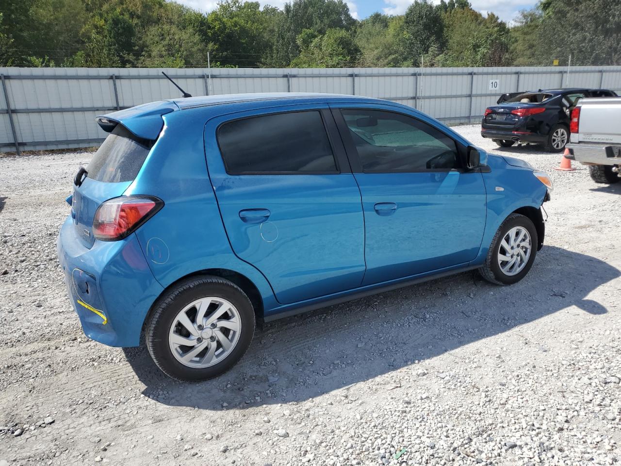 2022 MITSUBISHI MIRAGE ES VIN:ML32AUHJXNH007110