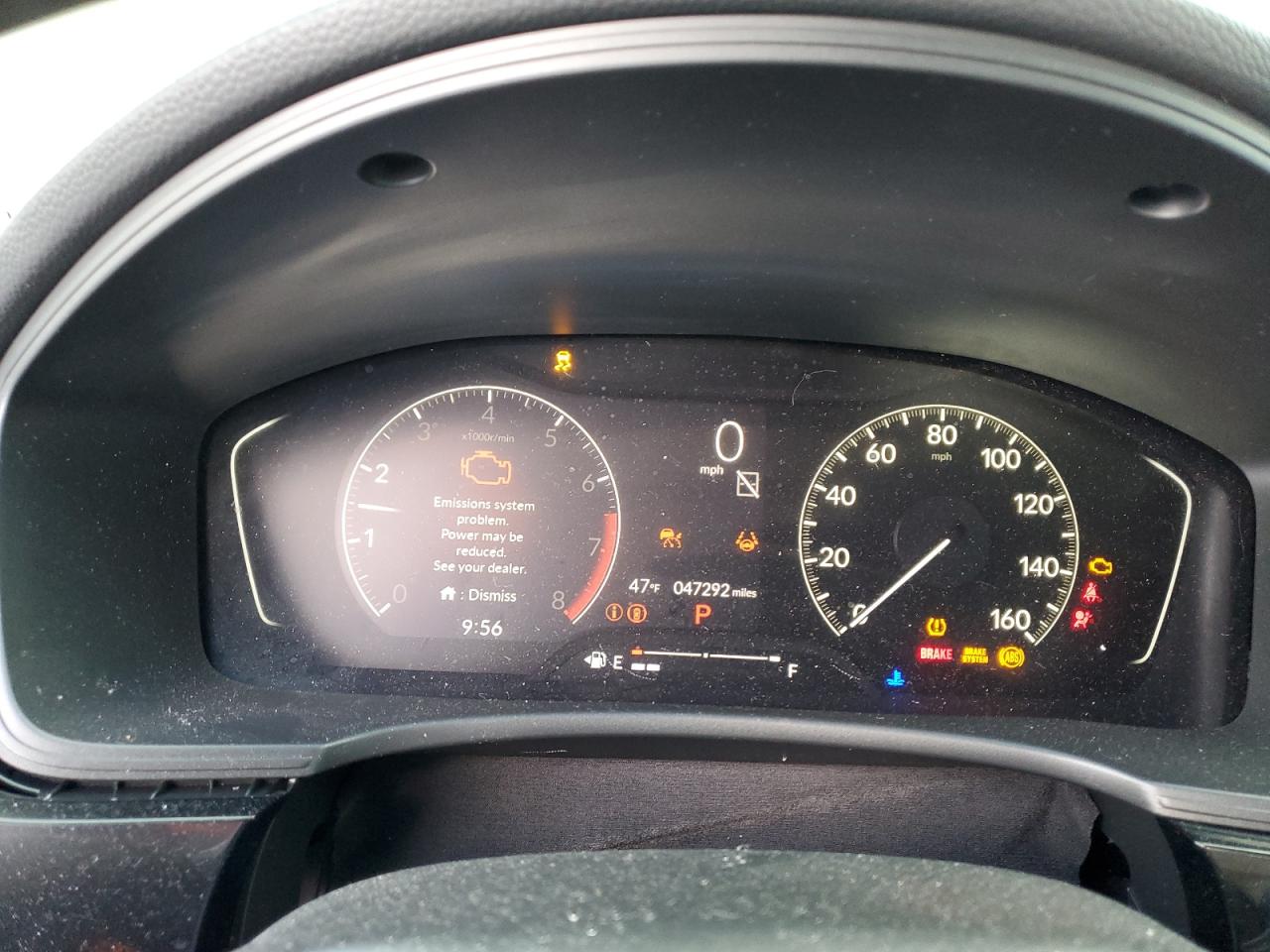 2022 HONDA CIVIC EX VIN:JHMFE1F71NX002763