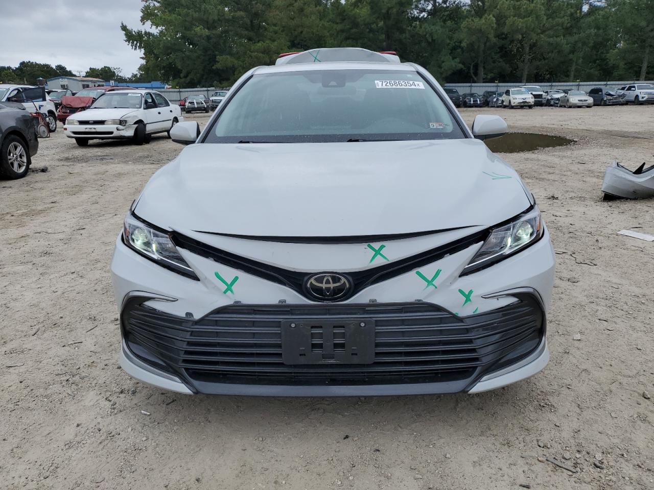 2022 TOYOTA CAMRY LE VIN:4T1C11AK1NU023878