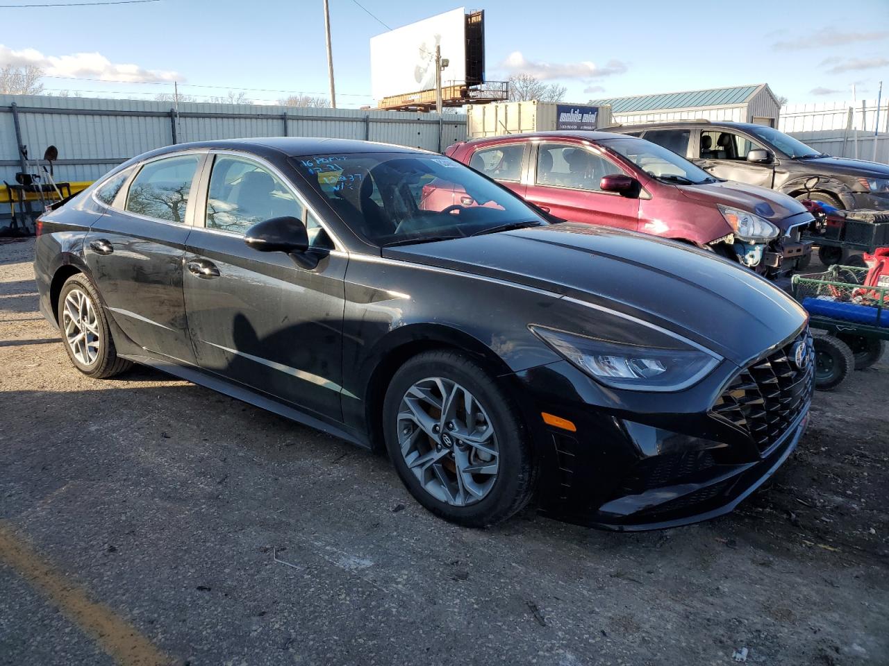 2022 HYUNDAI SONATA SEL VIN:KMHL64JA3NA218599