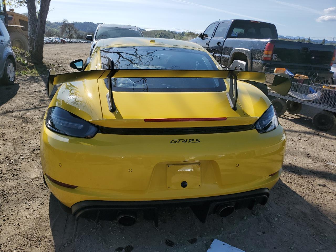 2023 PORSCHE CAYMAN GT4 RS VIN:WP0AE2A85PS280003