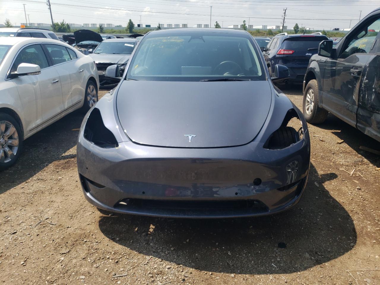 2022 TESLA MODEL Y  VIN:7SAYGAEE2NF544343