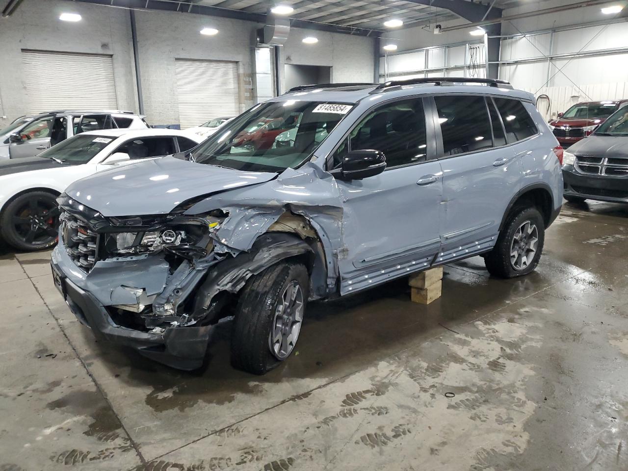 2022 HONDA PASSPORT TRAIL SPORT VIN:5FNYF8H60NB002199