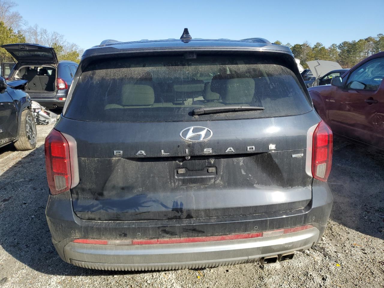 2024 HYUNDAI PALISADE CALLIGRAPHY VIN:KM8R7DGE1RU701689