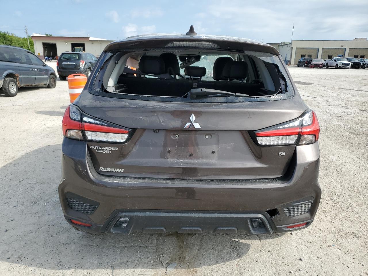 2022 MITSUBISHI OUTLANDER SPORT ES VIN:JA4ARUAU7NU015642