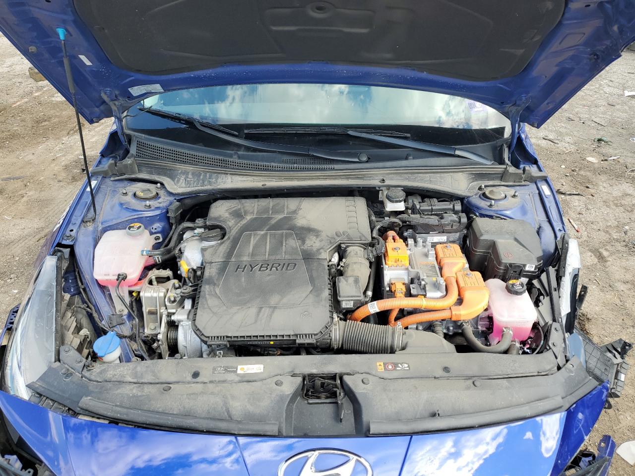 2023 HYUNDAI ELANTRA BLUE VIN:KMHLM4AJXPU091017