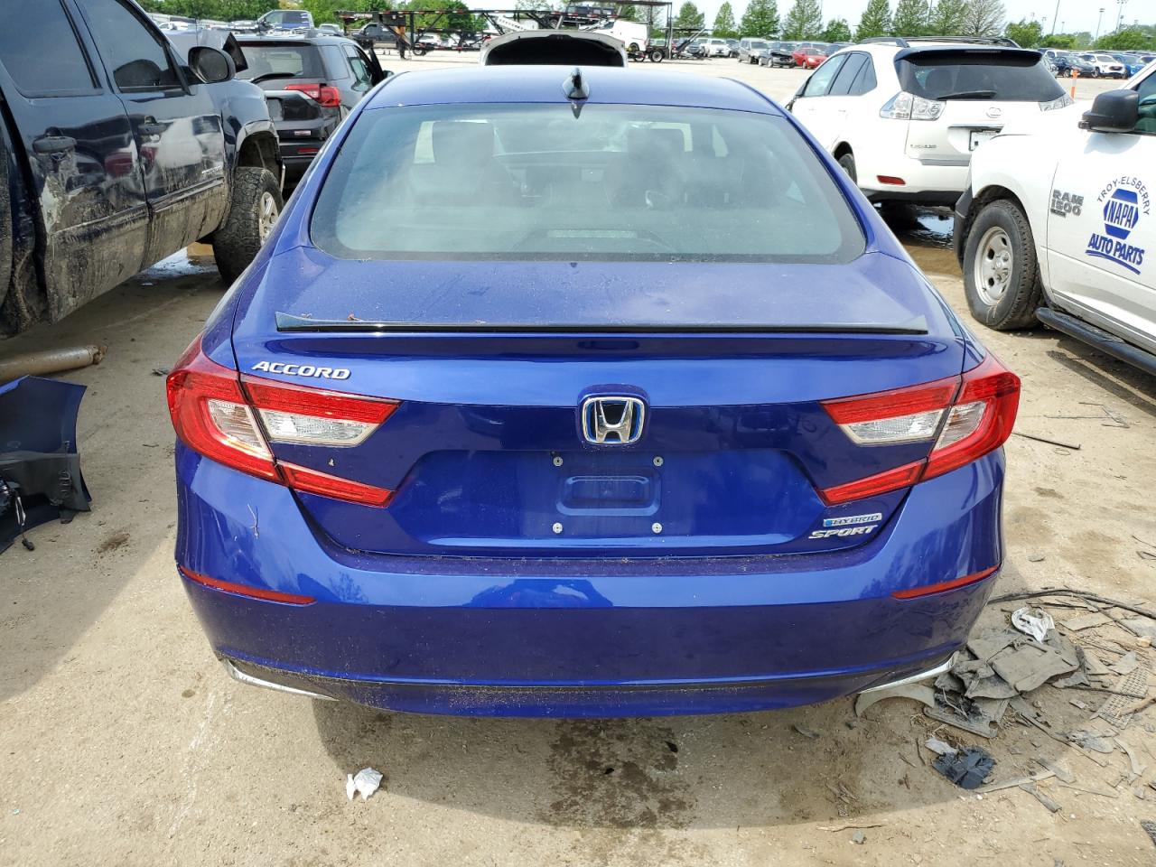 2022 HONDA ACCORD HYBRID SPORT VIN:1HGCV3F27NA032603