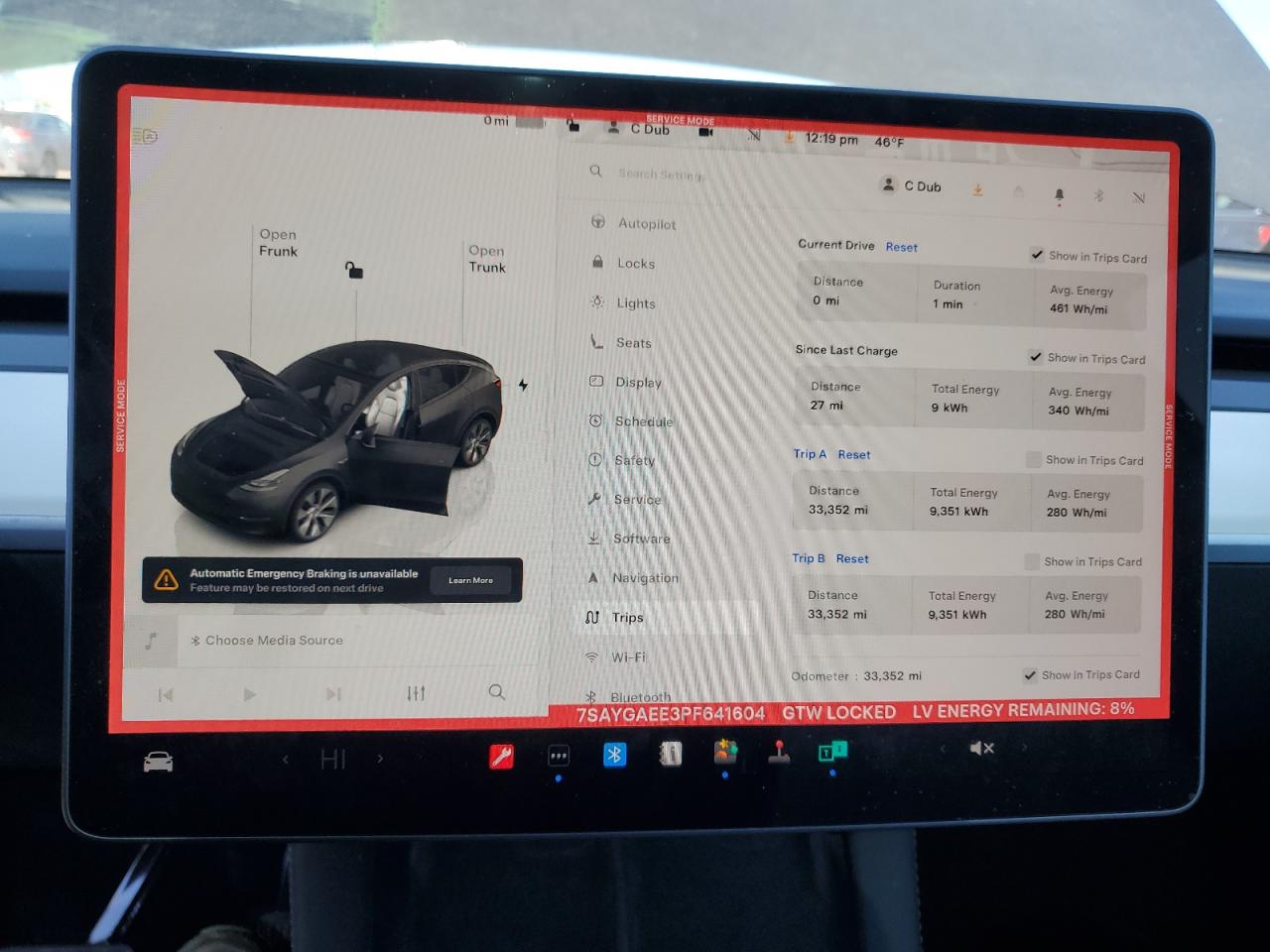 2023 TESLA MODEL Y  VIN:7SAYGAEE3PF641604