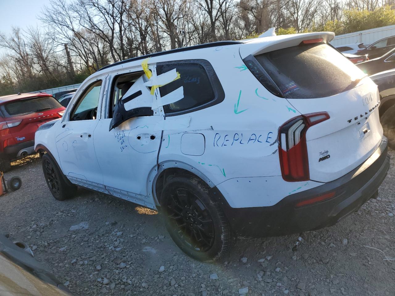 2022 KIA TELLURIDE EX VIN:5XYP3DHC8NG233279
