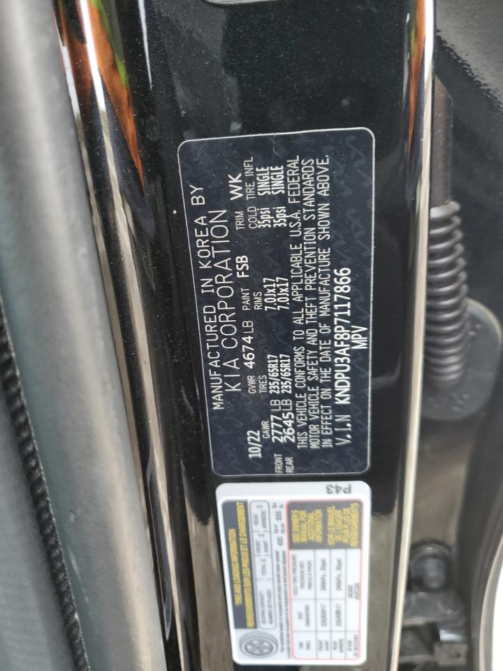 2023 KIA SPORTAGE LX VIN:KNDPU3AF8P7117866