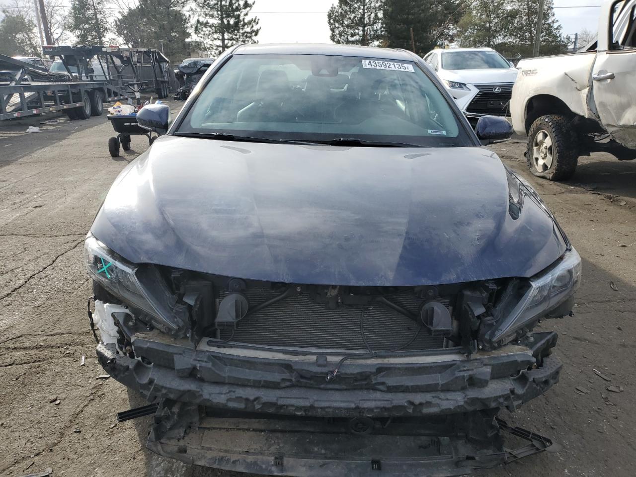 2022 TOYOTA CAMRY NIGHT SHADE VIN:4T1G31AKXNU576315