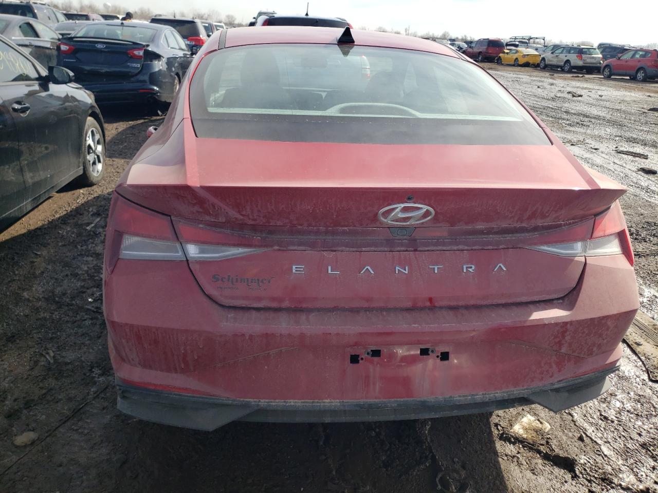 2022 HYUNDAI ELANTRA SEL VIN:KMHLM4AG1NU375816