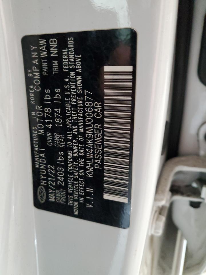 2022 HYUNDAI ELANTRA N  VIN:KMHLW4AK9NU006877