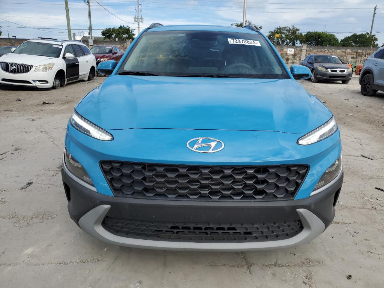 2022 HYUNDAI KONA SEL VIN:KM8K62AB7NU776060