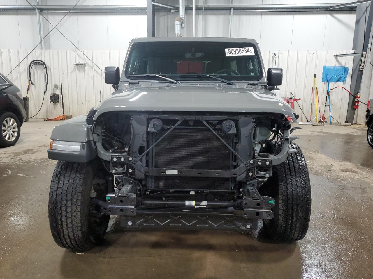 2022 JEEP WRANGLER UNLIMITED SAHARA VIN:1C4HJXEG9NW196183