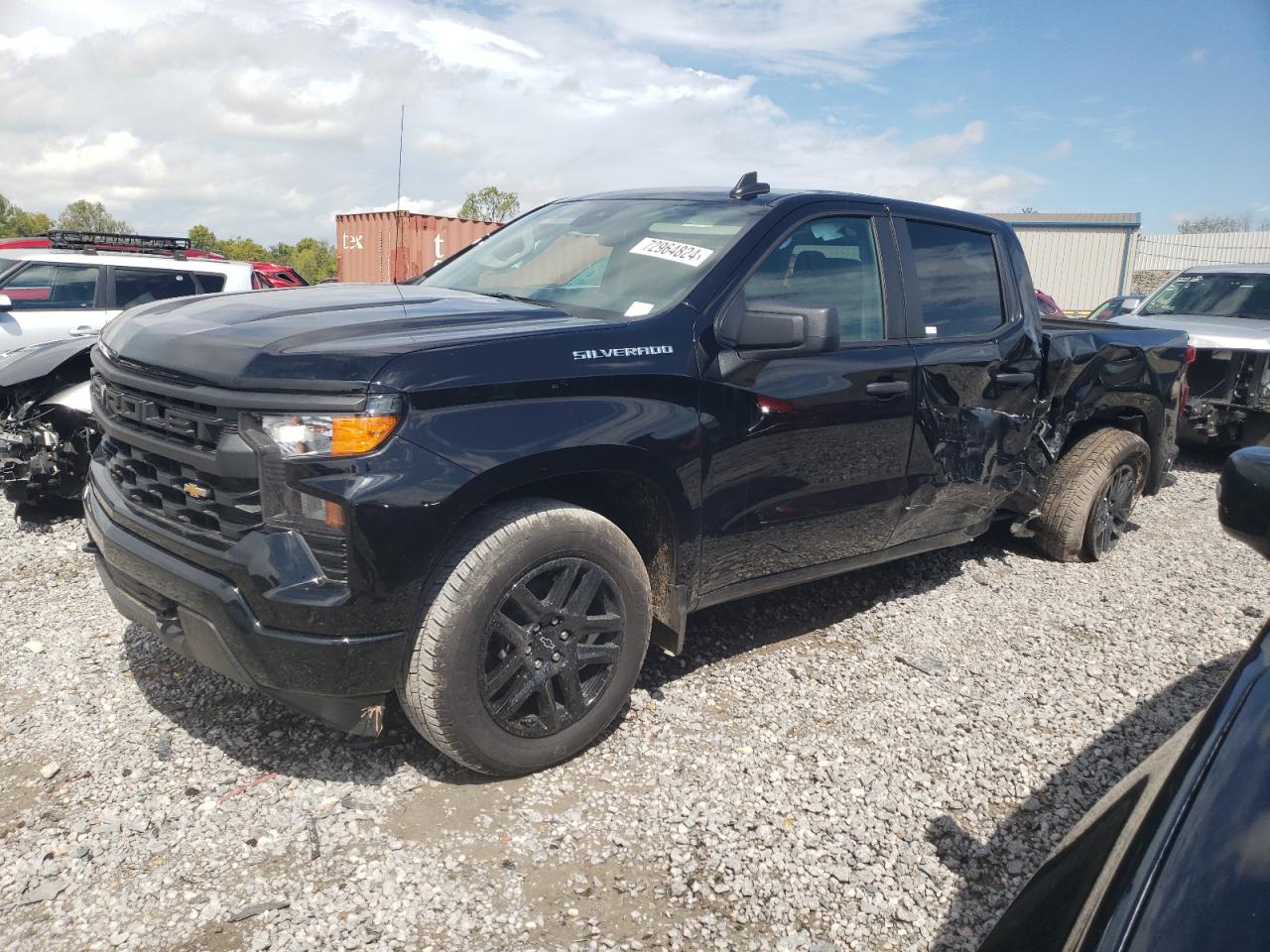 2024 CHEVROLET SILVERADO C1500 CUSTOM VIN:1GCPABEK6RZ279593