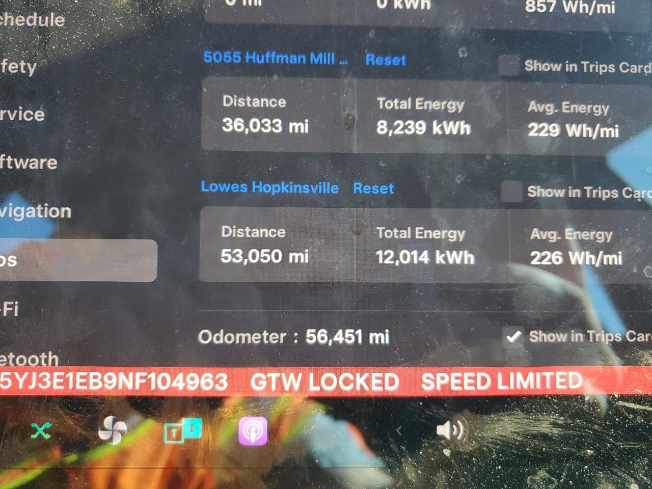 2022 TESLA MODEL 3  VIN:5YJ3E1EB9NF104963