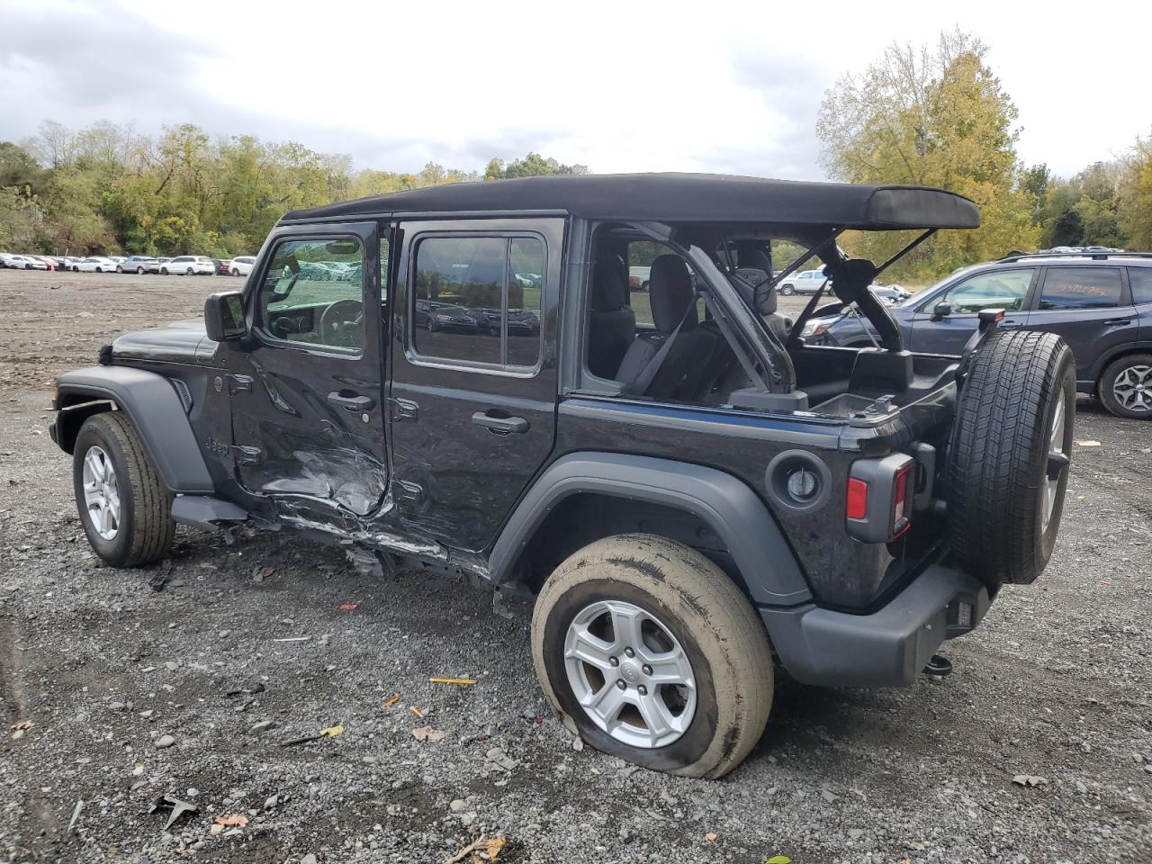 2022 JEEP WRANGLER UNLIMITED SPORT VIN:1C4HJXDG0NW180276