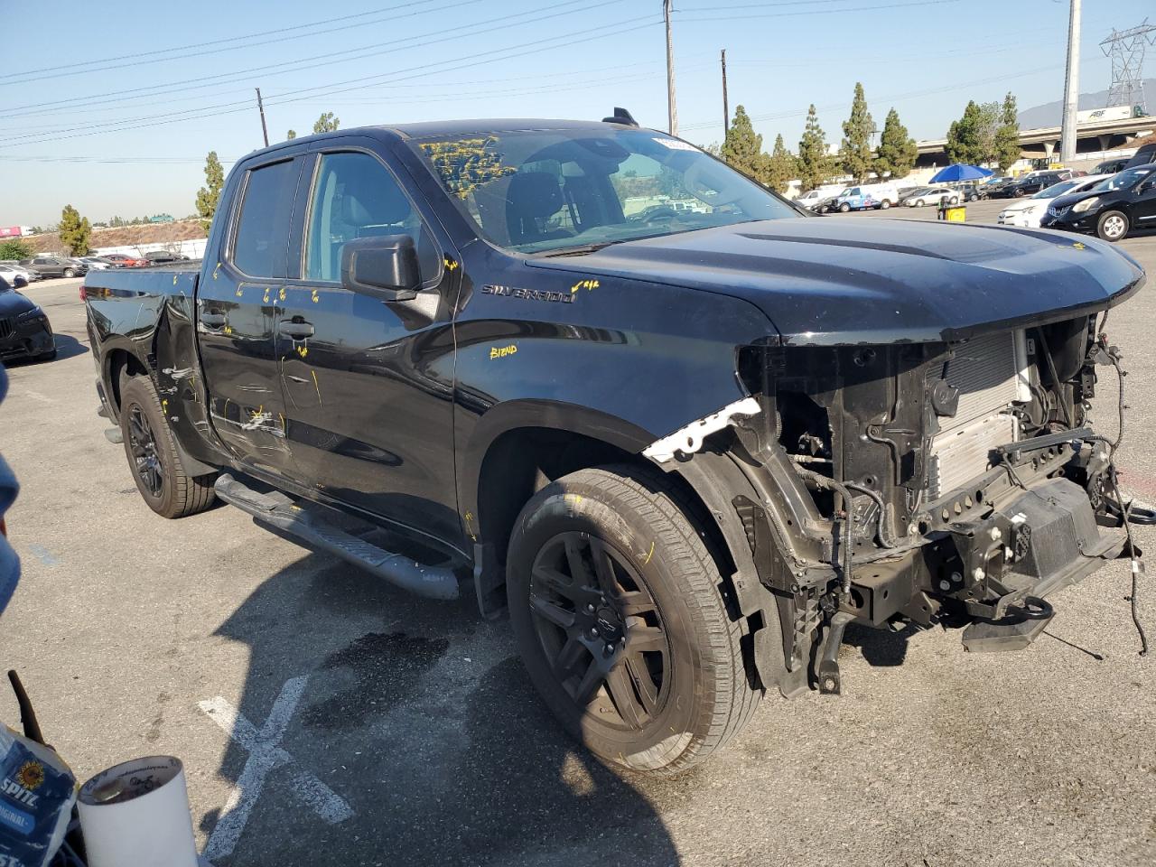 2023 CHEVROLET SILVERADO C1500 CUSTOM VIN:1GCRABEK6PZ176938