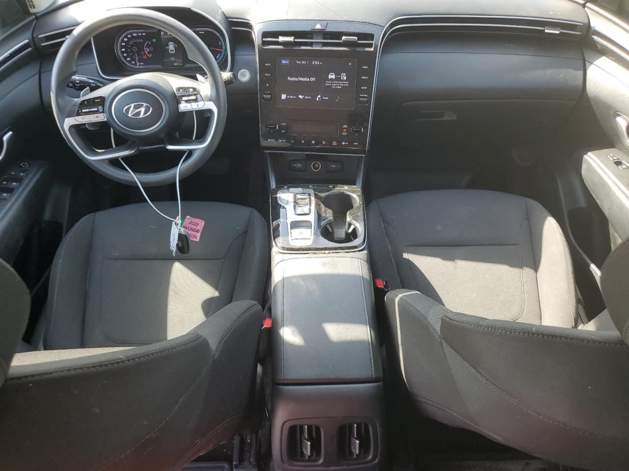 2022 HYUNDAI TUCSON BLUE VIN:KM8JBCA19NU063424
