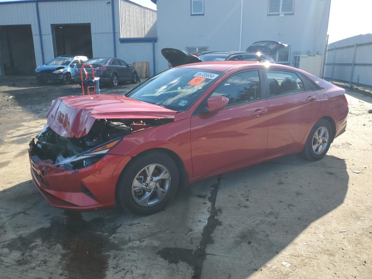 2022 HYUNDAI ELANTRA SE VIN:5NPLL4AG9NH061736