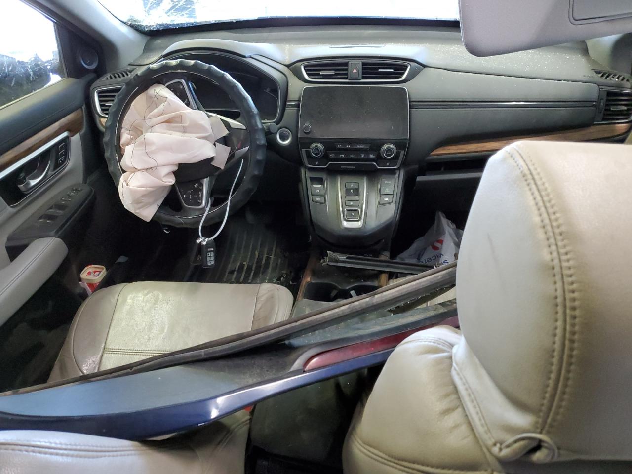 2022 HONDA CR-V TOURING VIN:5J6RT6H9XNL012595