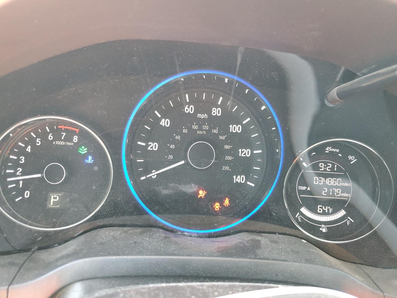 2022 HONDA HR-V SPORT VIN:3CZRU5H11NM731315