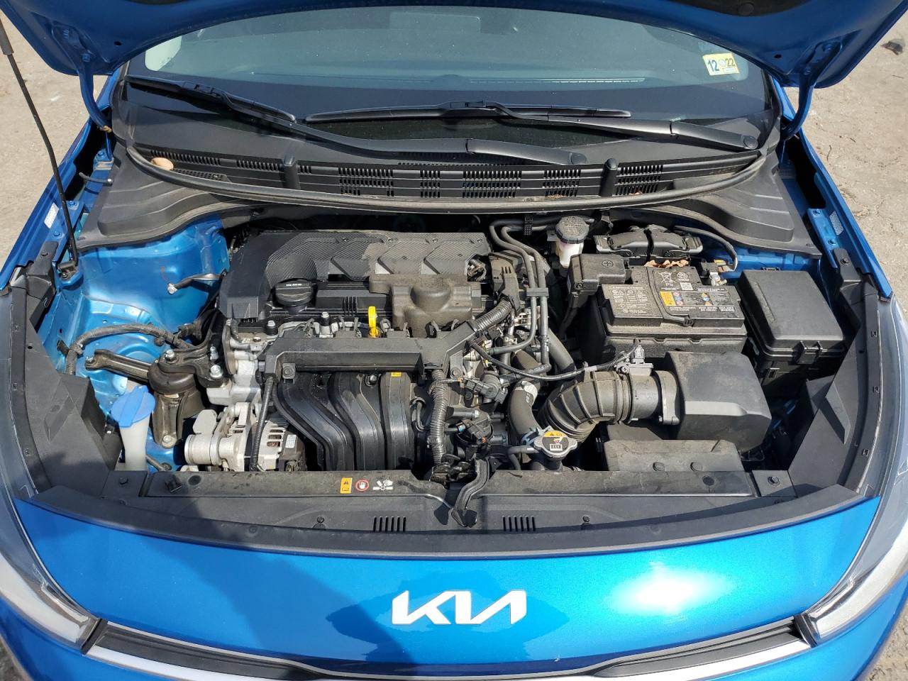 2022 KIA RIO LX VIN:3KPA24AD5NE431620