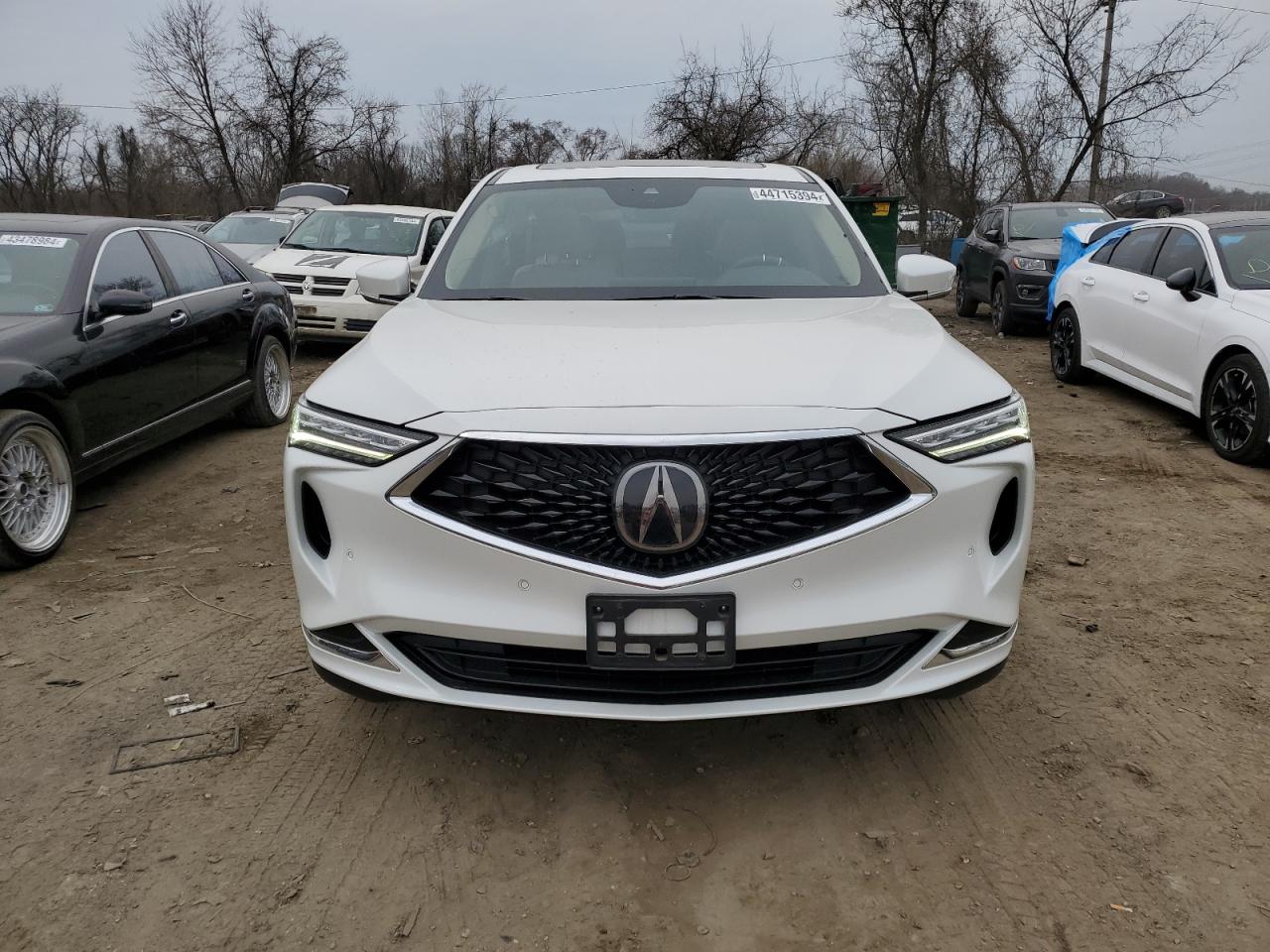 2022 ACURA MDX TECHNOLOGY VIN:5J8YE1H43NL049265