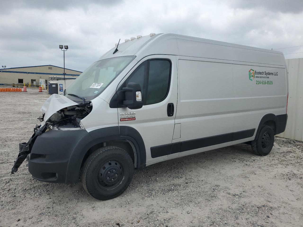 2022 RAM PROMASTER 2500 2500 HIGH VIN:3C6LRVDG2NE123344