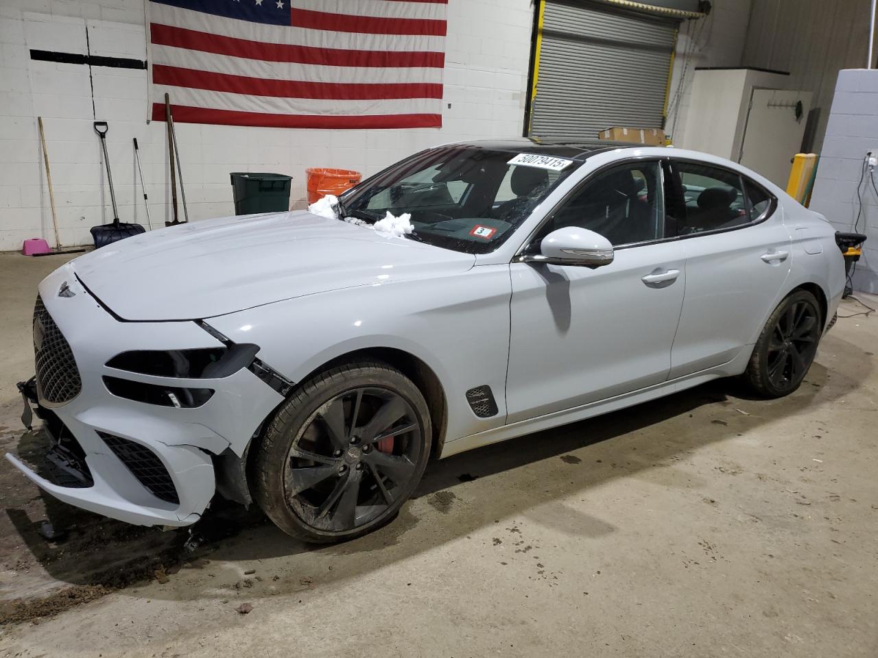 2022 GENESIS G70 BASE VIN:KMTG54TEXNU103314