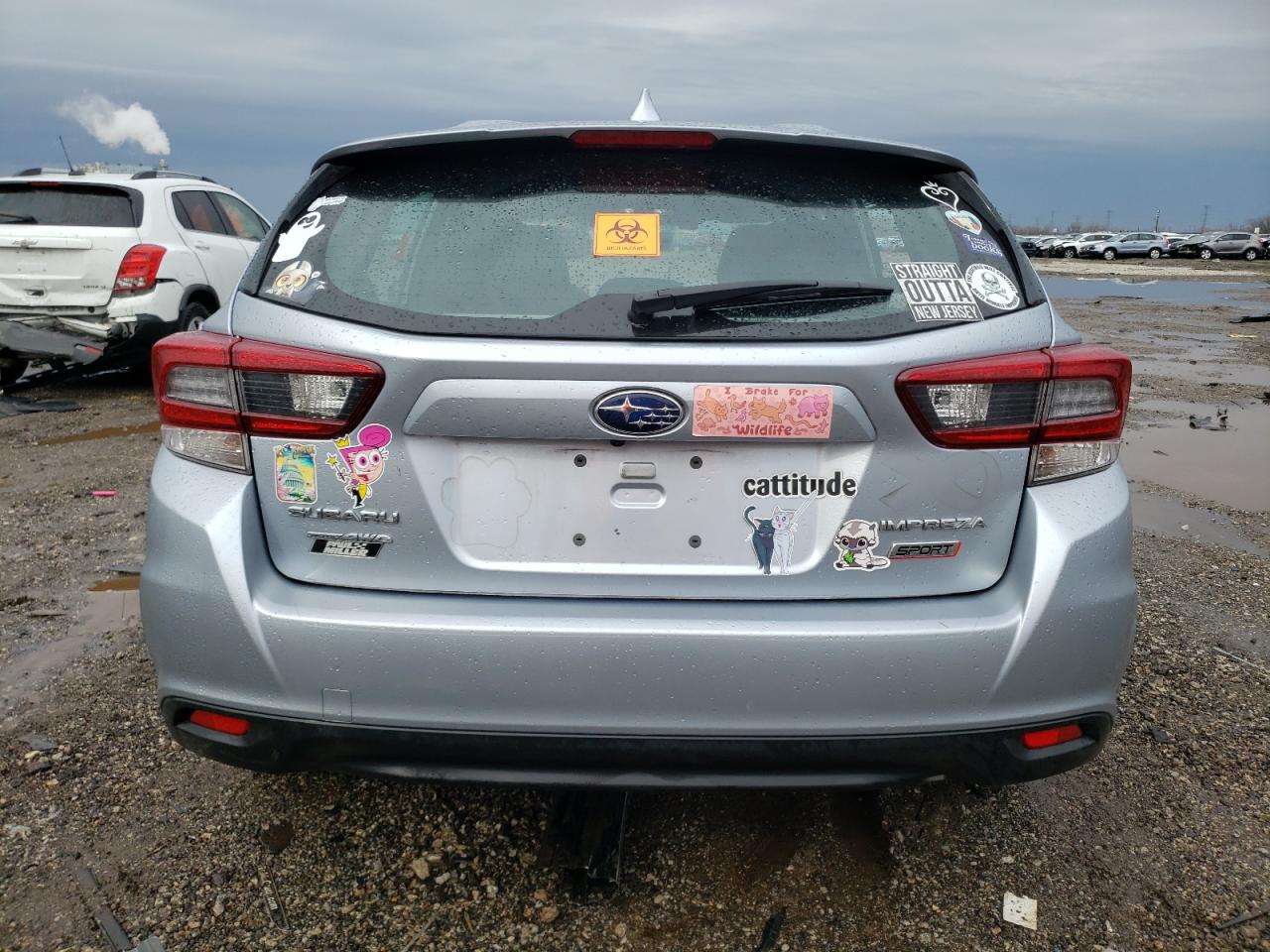 2022 SUBARU IMPREZA SPORT VIN:4S3GTAL64N3720127