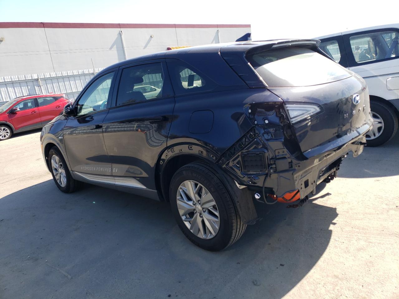 2022 HYUNDAI NEXO BLUE VIN:KM8J74A61NU022949