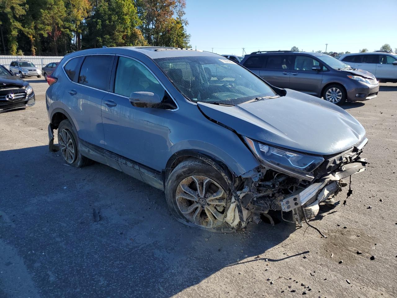 2022 HONDA CR-V EXL VIN:7FARW1H82NE023332