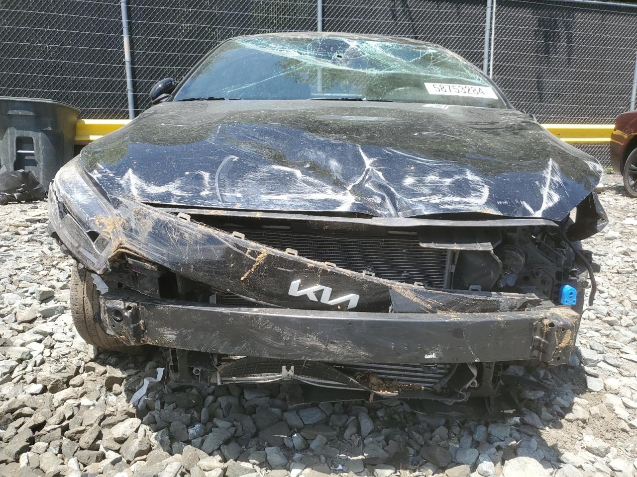 2022 KIA FORTE GT VIN:3KPF44AC1NE484435