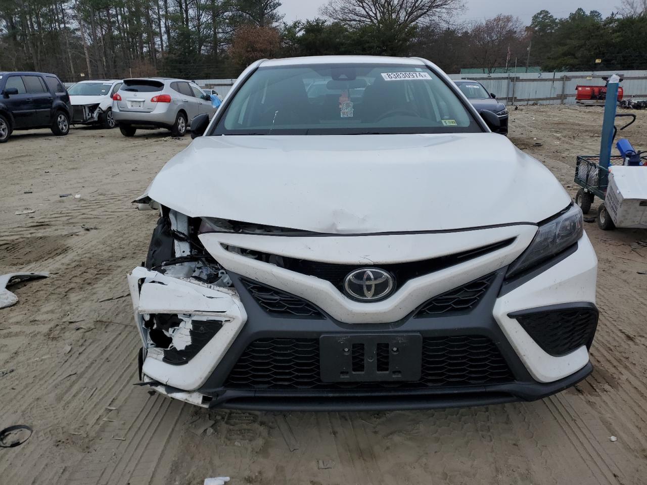 2022 TOYOTA CAMRY SE VIN:4T1G11AK3NU012494
