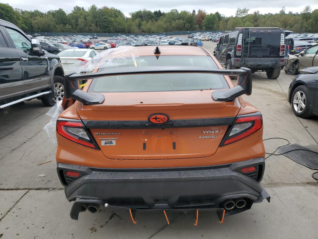2022 SUBARU WRX LIMITED VIN:JF1VBAL64N9008357